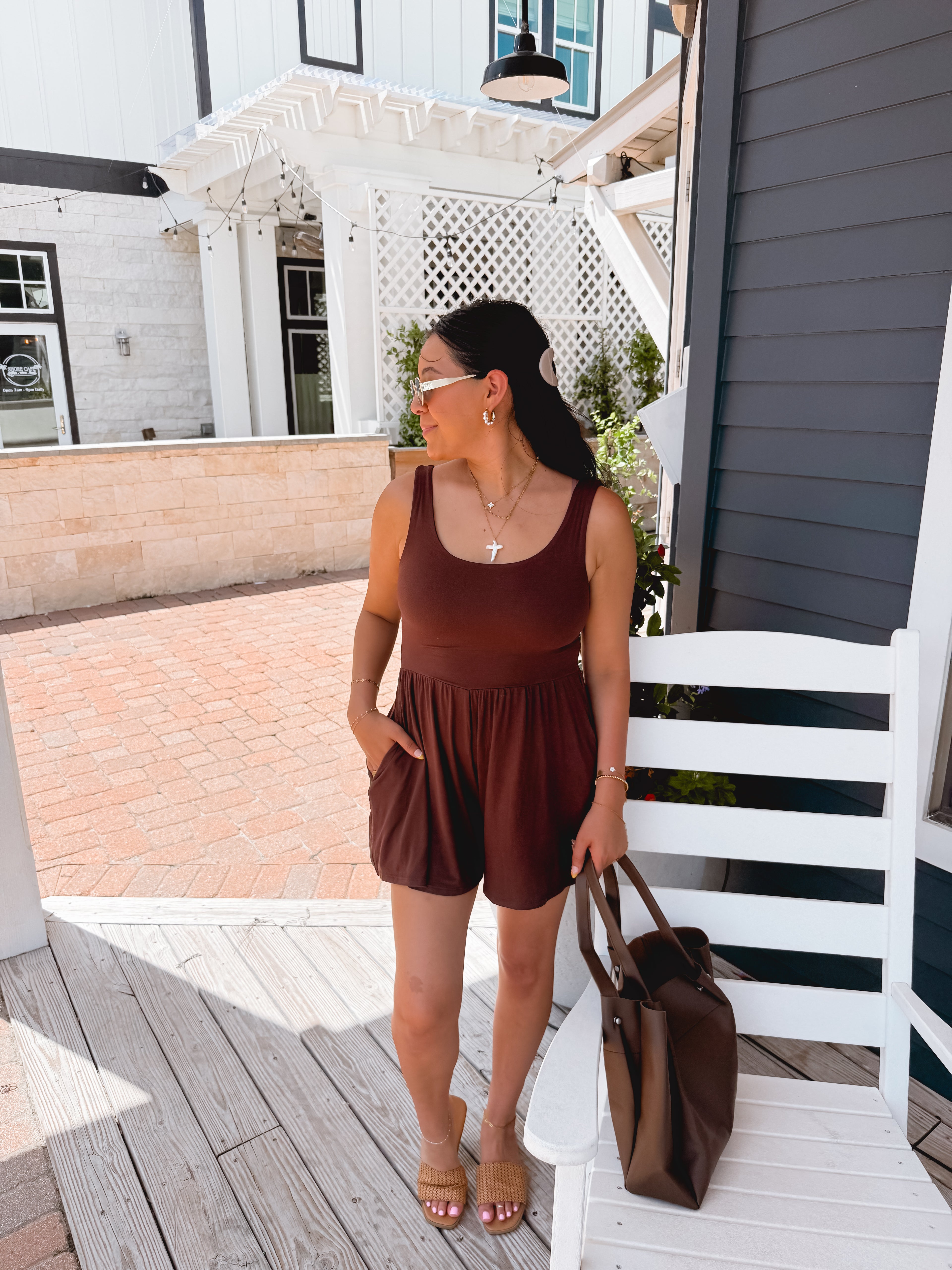 Cocoa Daydream Romper