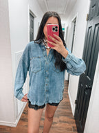 Bluebird Denim Button-Up