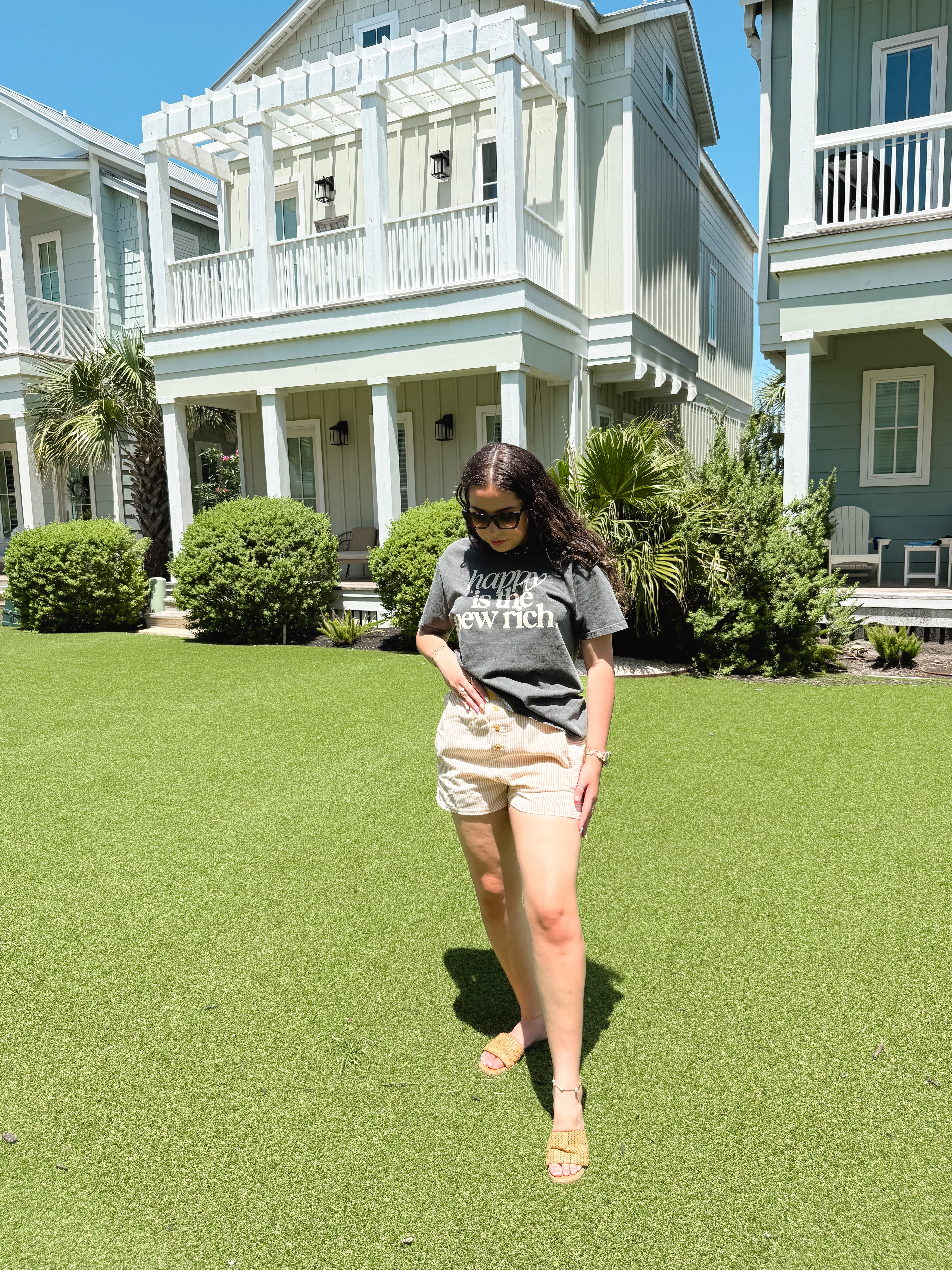Honey Stripe Shorts