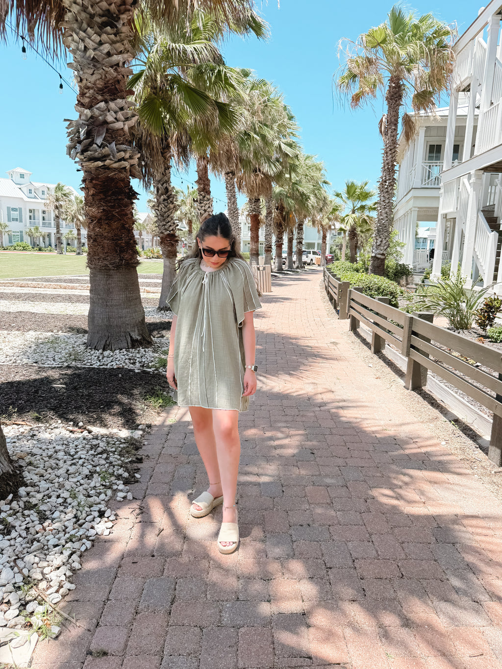 Olive Grove Dress