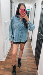 Bluebird Denim Button-Up