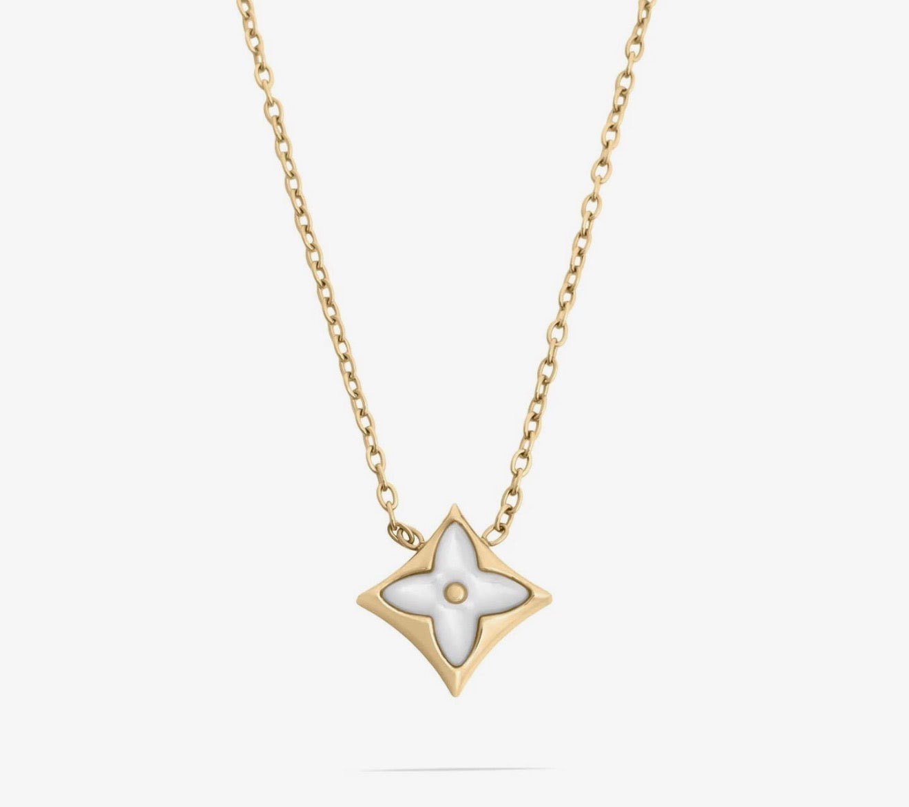 Sugar Cube Necklace- Tarnish Free