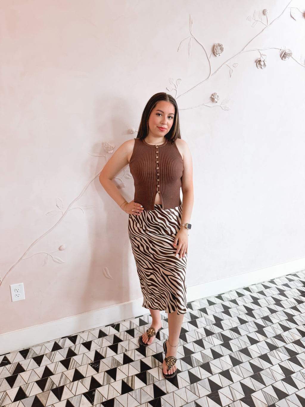 Wild Roast Maxi Skirt