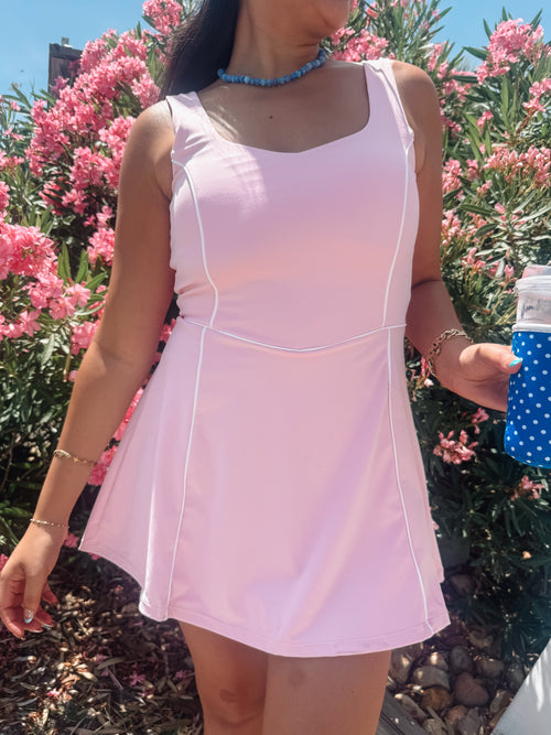 Blush & Bloom Athletic Dress