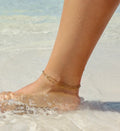 Coffee Date Anklet- Tarnish Free