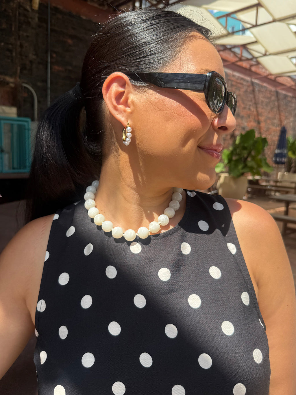 Natural Stone & Pearl Beaded Necklaces