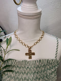 Chunky Cross Necklace